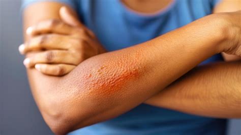 premium photo sensitive depiction showing allergy capturing impact