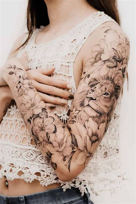 Tatuagens Para Fechar O Braço Feminina - Tatuagem feminina braço fechado: 25 ideias delicadas para se inspirar
