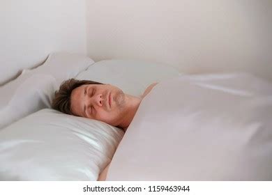 Man Sleeping Bed Alone Stock Photo 1159463944 | Shutterstock