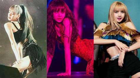 blackpink lisa wild  sexy moments  stage  hot dance  booty