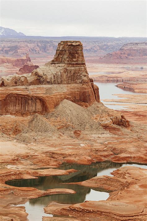 lake powell map  cities lake powell hiking map wilderness