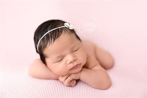 newborn baby girl photoshoot introducing lily