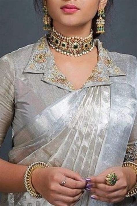 latest silk saree blouse designs  south indian brides  artofit