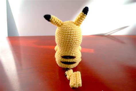 amigurumi pikachu  view  fudgenuggets  deviantart