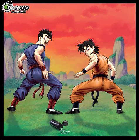 Gohan Goten Training by wooferkid on DeviantArt