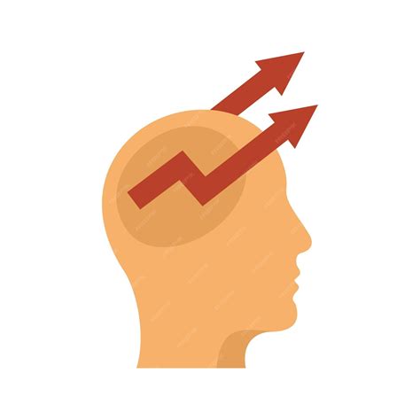 premium vector control mind icon flat illustration  control mind