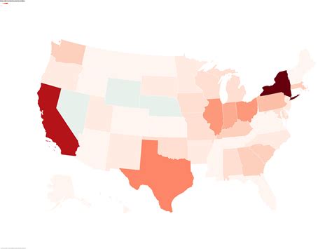 Map Shows States With The Most Recorded Serial Killers - Newsweek