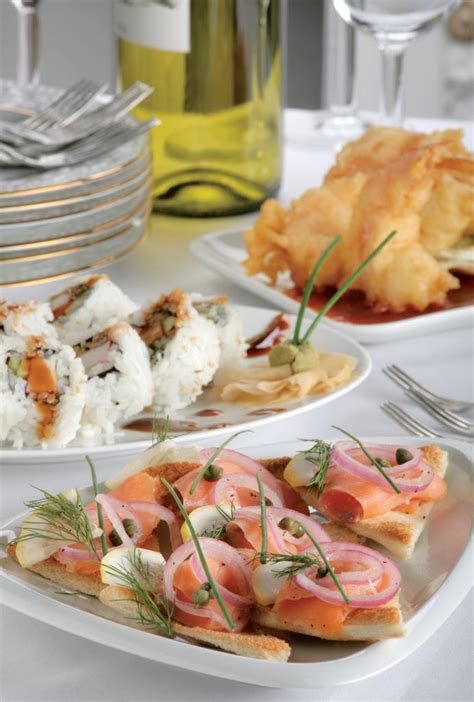 Canape Appetizer - Prepared Food Photos, Inc.