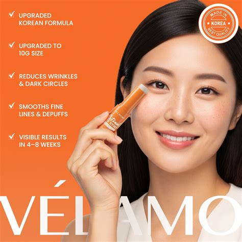 Retinol Eye Stick with Collagen & Niacinamide – VELAMO ADVANCED BEAUTY