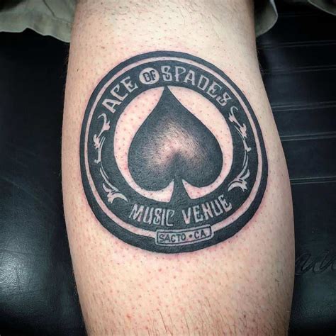 Ace Of Spades Tattoo Ace Of Spades Tattoo Spade Tatto - vrogue.co