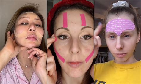 Taping No Rosto Antes E Depois - ‘Face taping’: trend do TikTok para evitar rugas funciona ...