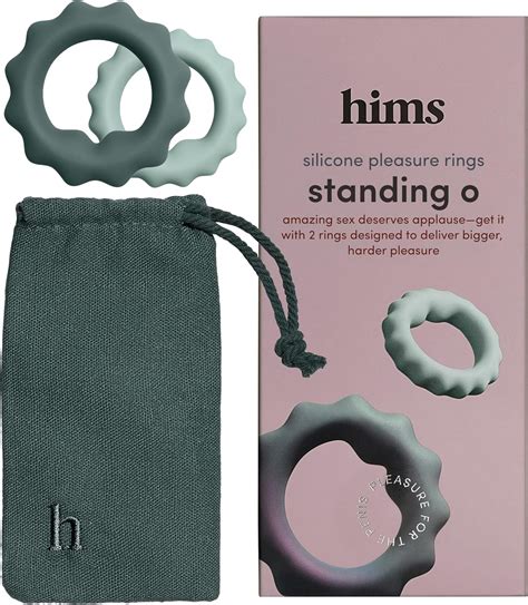 Amazon.com: HIMS Standing O Penis Rings - Silicone Cock Ring Set for