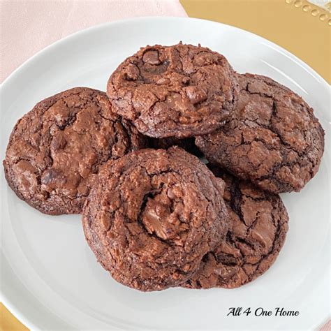 Ghirardelli Triple Chocolate Brownie Mix Cookies - All 4 One Home