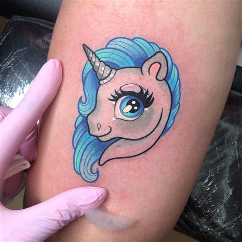 wolf unicorn tattoos