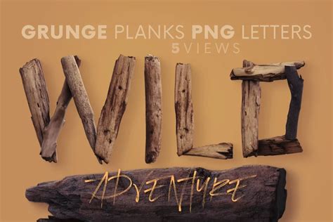 20+ Best Wood Fonts Perfect For Adventure & Camping