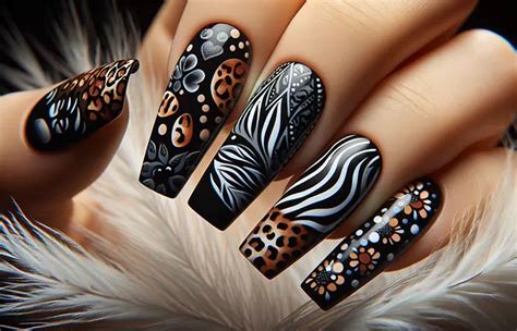 50 Best Black Nail Design Ideas For Stylish Manicures