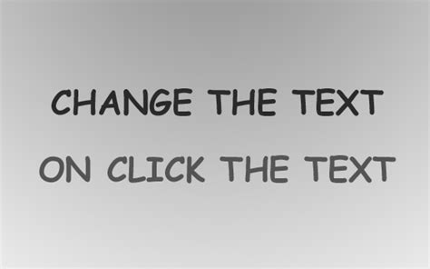 onclick  text change  text