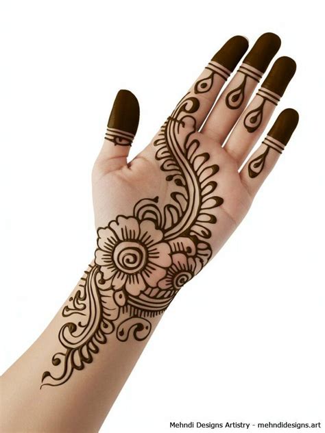 trending arabic mehndi designs front hand