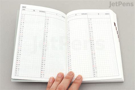 Hobonichi Techo Planner - 2017 - A6 | JetPens