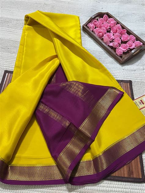 Pure Mysore silk sarees | Wecomart - Buy Authentic Indian Handicrafts ...