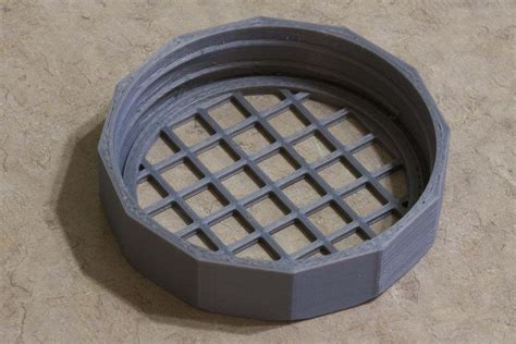 stl file jar lid sifterd printer model  downloadcults
