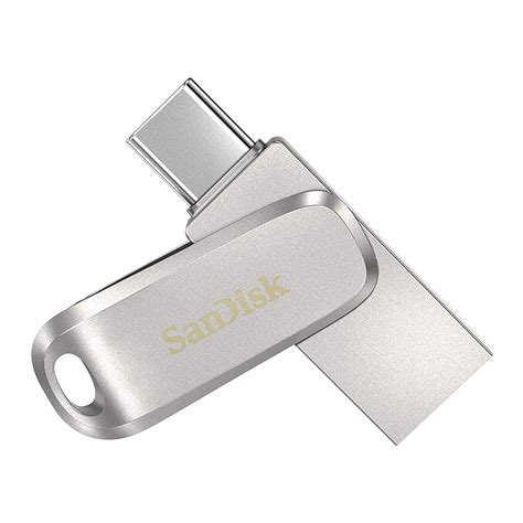 SanDisk Ultra Dual Drive Luxe USB Type C 1TB Flash Drive (Silver, 5Y ...