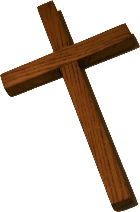 Plain Wooden Cross Clipart