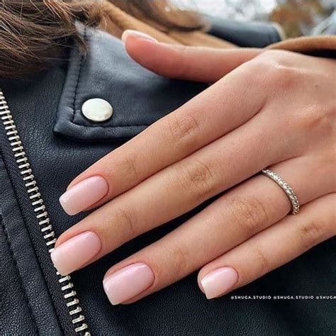 Natural acrylic nails 50 tips and inspo photos to get the perfect nails ...