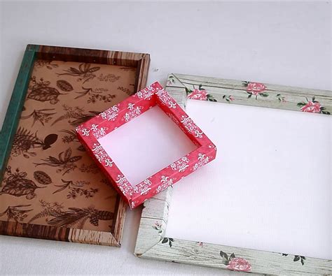 paper frames  steps  pictures instructables