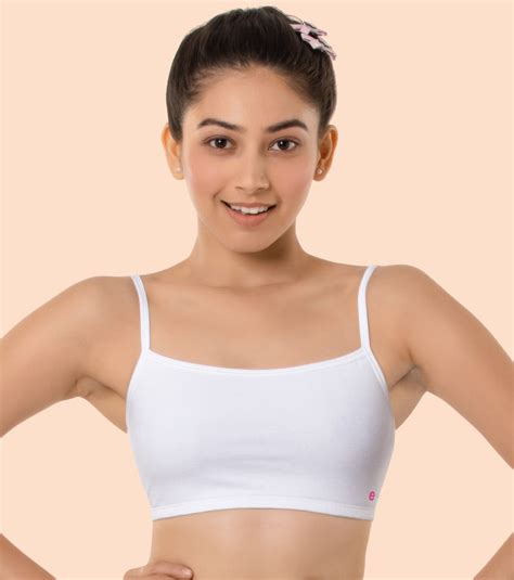 Enamor BB02 Easy Fit Stretch Cotton Beginners Bra with Antimicrobial F