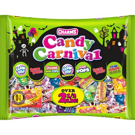 Charms Candy Carnival, Assorted Halloween Chewy Candy, Individually