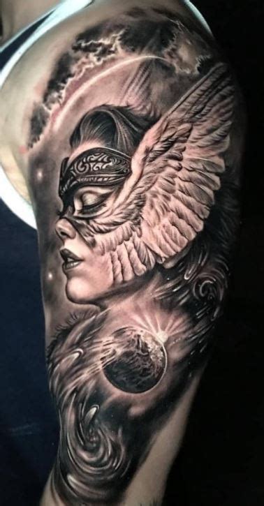 35 Amazing Valkyrie Tattoos That You Must See - Tattoo Me Now