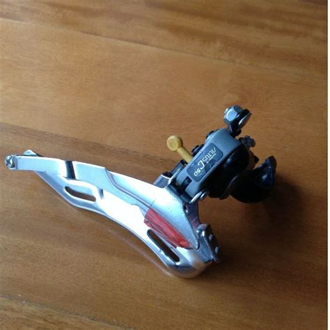 shimano altus  fd ct bottom pull mm front derailleur sports