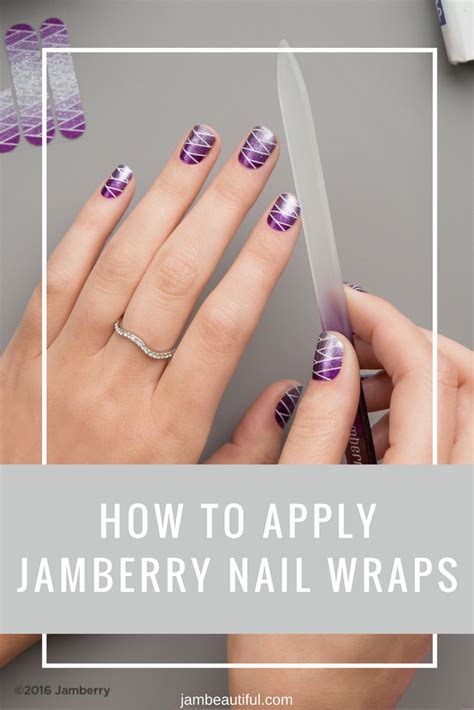 JAMBERRY NAIL WRAP APPLICATION - Jambeautiful