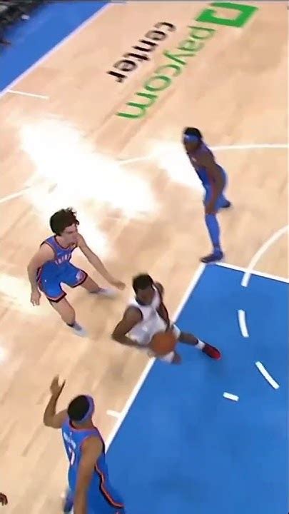 andrew wiggins poster dunk  darius bazley youtube