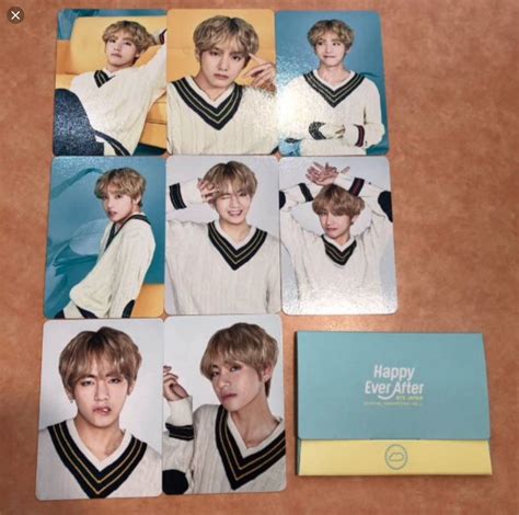 bts 4th japan muster V photocard