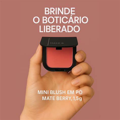 Brinde Blush O Boticario