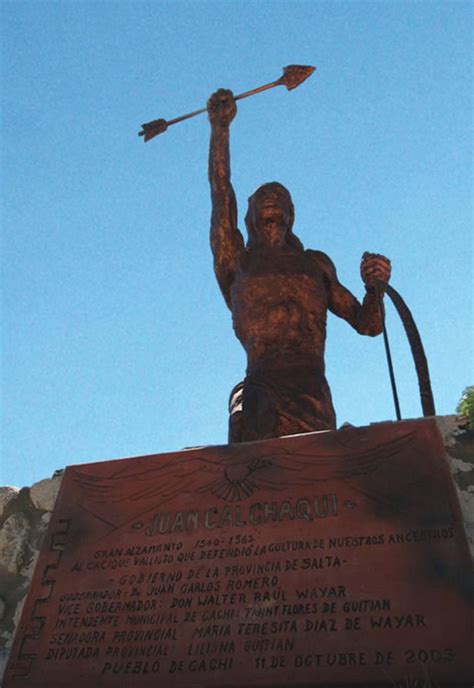 Juan Calchaqui y el cacique Viltipoco