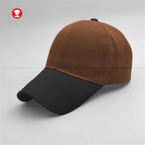 Brown Promotional Cap For Housekeeping & Security Companies