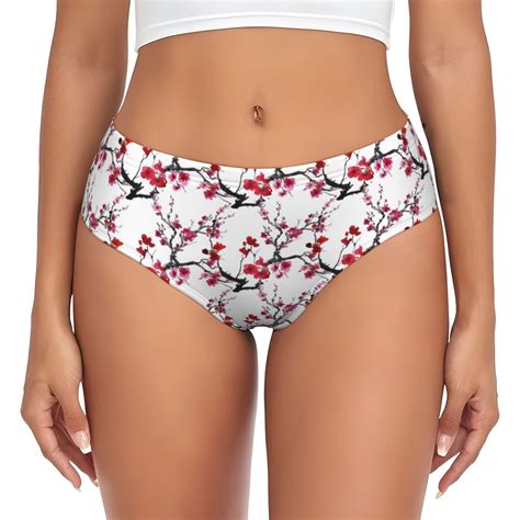 womens underwear peach blossom  show seamless underwear  women