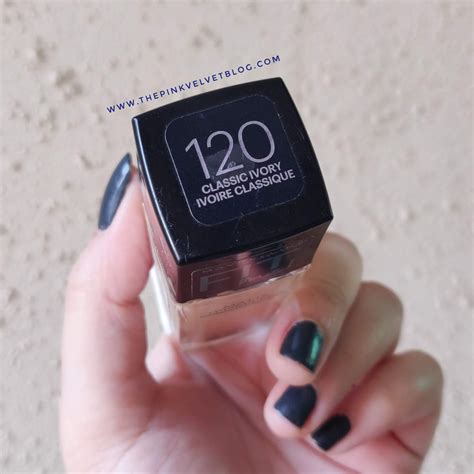 Maybelline Fit Me Foundation 120 Classic Ivory Review and Swatches ...