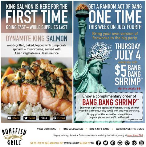 Bonefish Grill Coupons