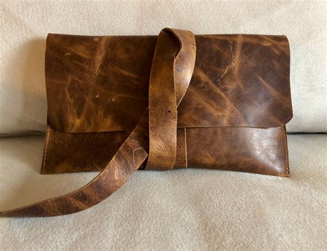 Leather Clutch Leather Purse Statement Clutch Clutch Handbag - Etsy