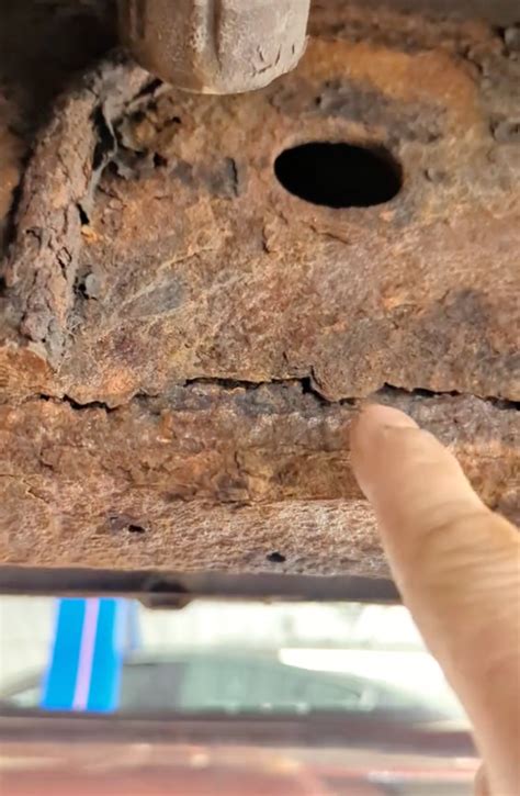 You Won’t Believe How Much Rust Is on This 26K-Mile Chevy Silverado Frame