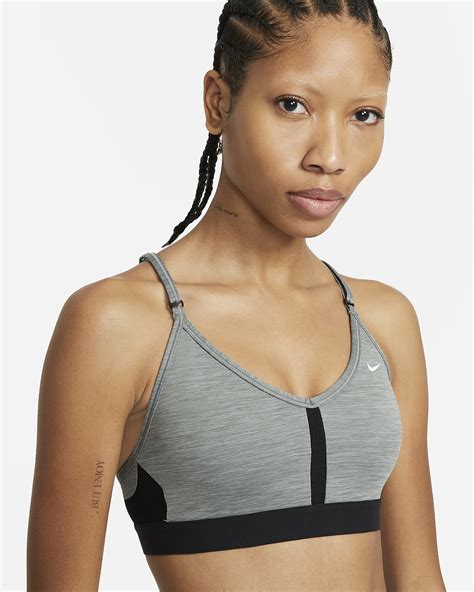 Nike Dri-FIT Indy Women's Light-Support Padded V-Neck Sports Bra. Nike.com