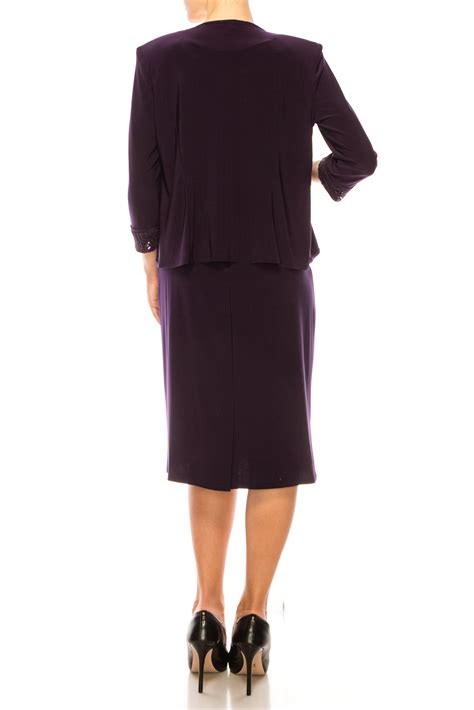 Maya Brooke Floral Embroidered Sequin Jacket Dress – New Yorker's Apparel