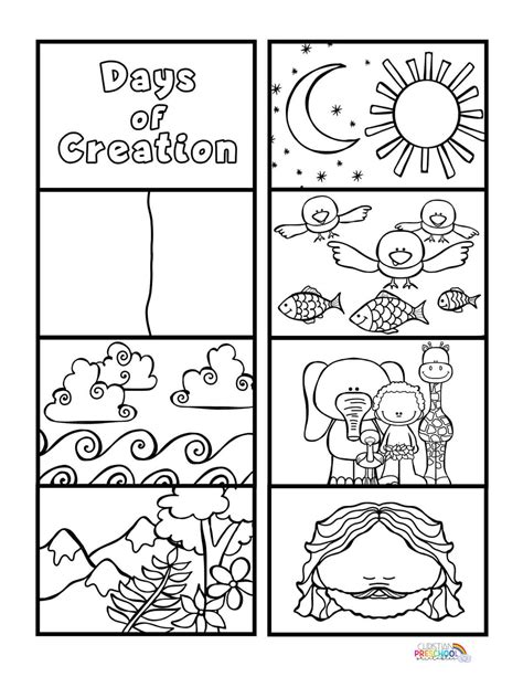 Creation Crafts for Preschoolers - Christian Preschool Printables
