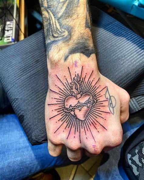 Jesus With Sacred Heart Tattoo