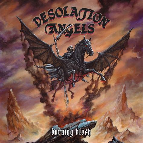 desolation angels burning black album review metal roos