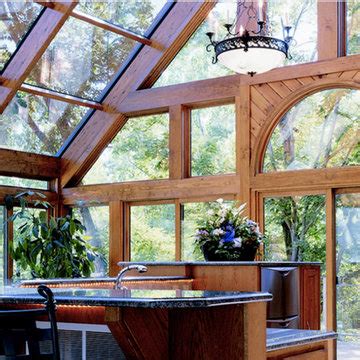 sunroom kitchen  ideas houzz